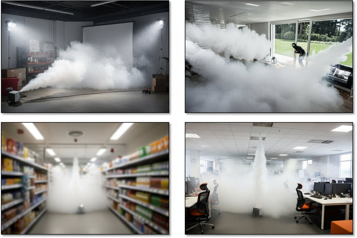 Fog system deployments in homes, stores, and office spaces